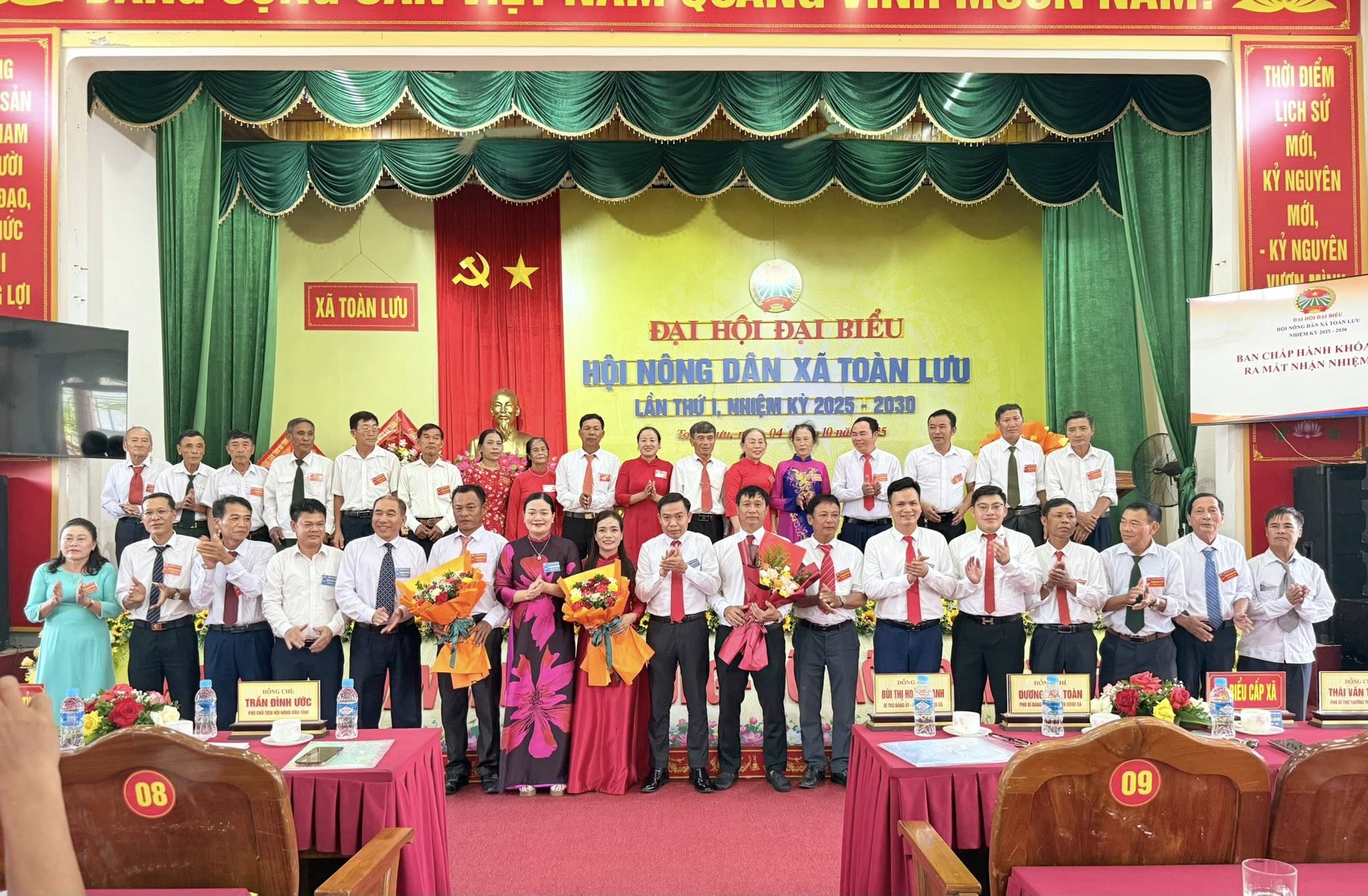 Đại hội đại biểu Hội Nông dân xã Toàn Lưu lần thứ I, nhiệm kỳ 2025-2030
