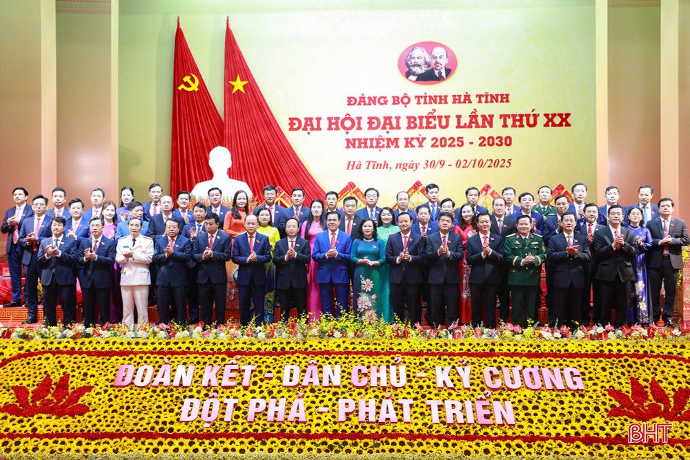 Kết quả Đại hội đại biểu Đảng bộ tỉnh lần thứ XX, nhiệm kỳ 2025 - 2030