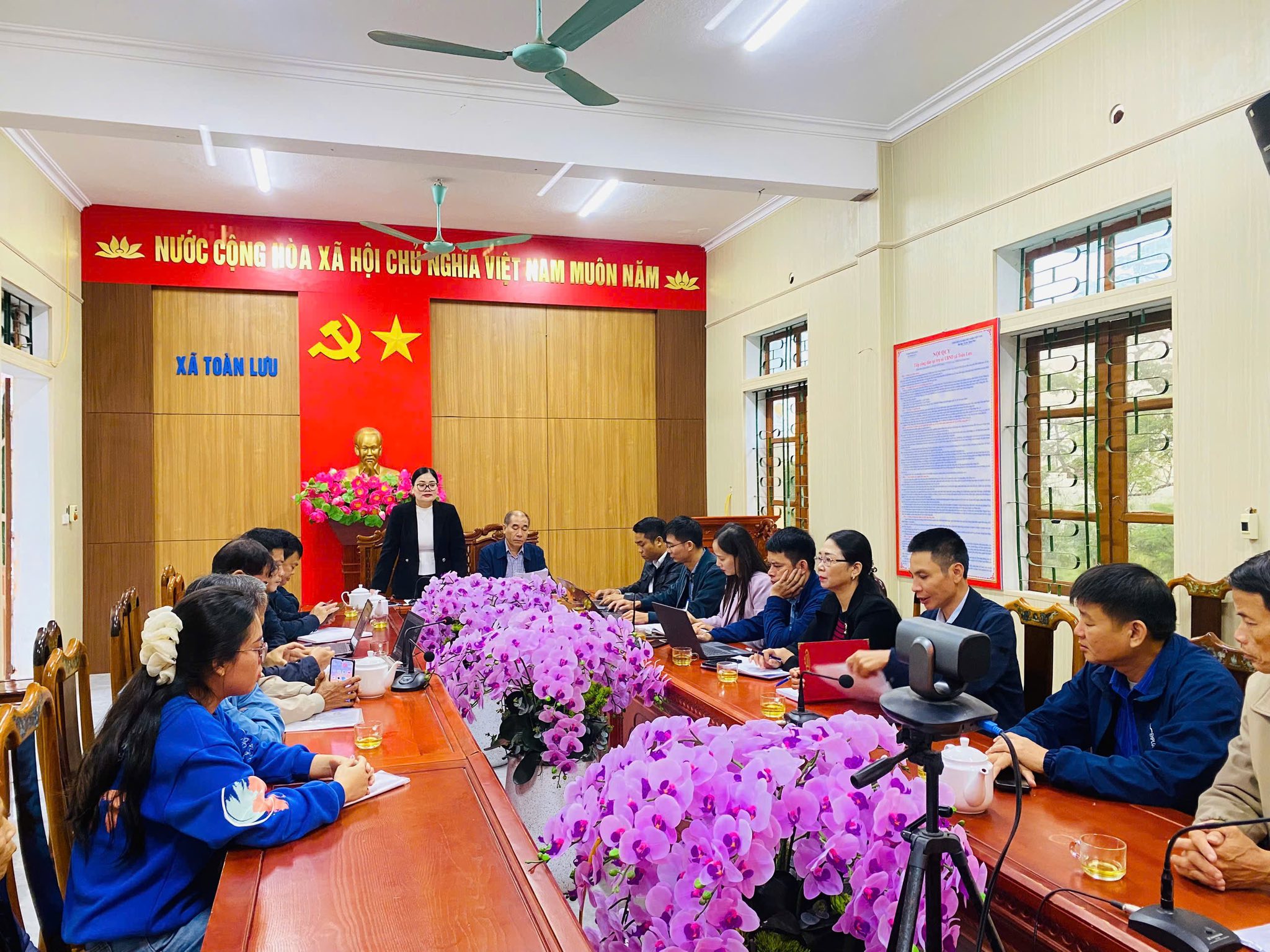 UBND xã Toàn Lưu tổ chức Phiên tiếp công dân định kỳ ngày 30/10/2025