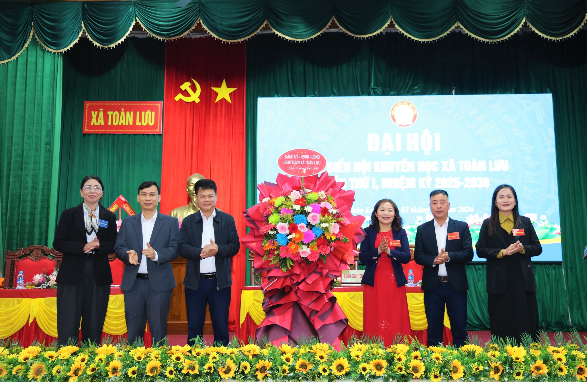 Đại hội Hội khuyến học xã Toàn Lưu lần thứ nhất, NK 2025 -2030 thành công tốt đẹp