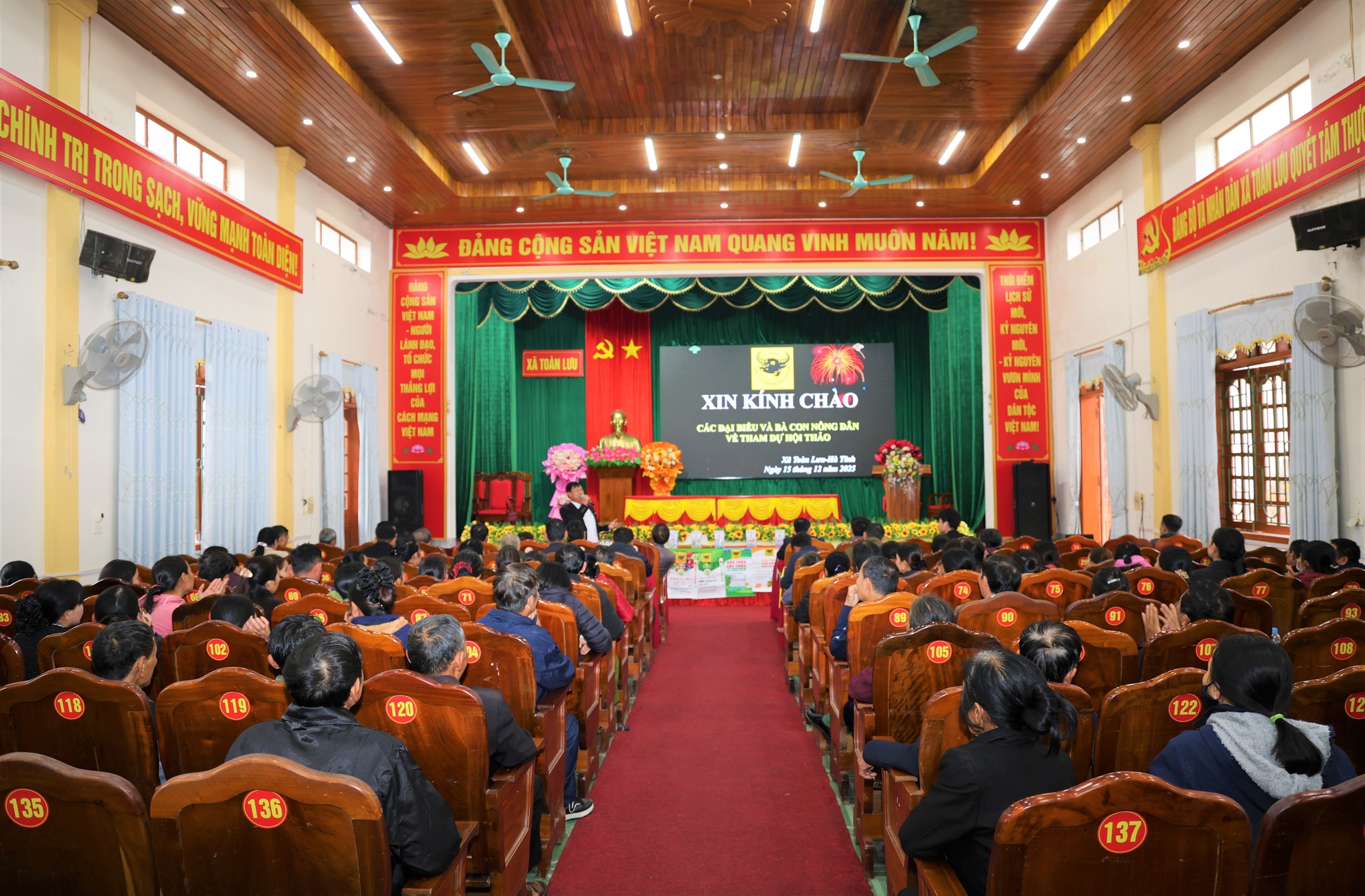 Tập huấn cho 100 hội viên nông dân xã Toàn Lưu về sử dụng phân bón trong sản xuất vụ xuân năm 2026