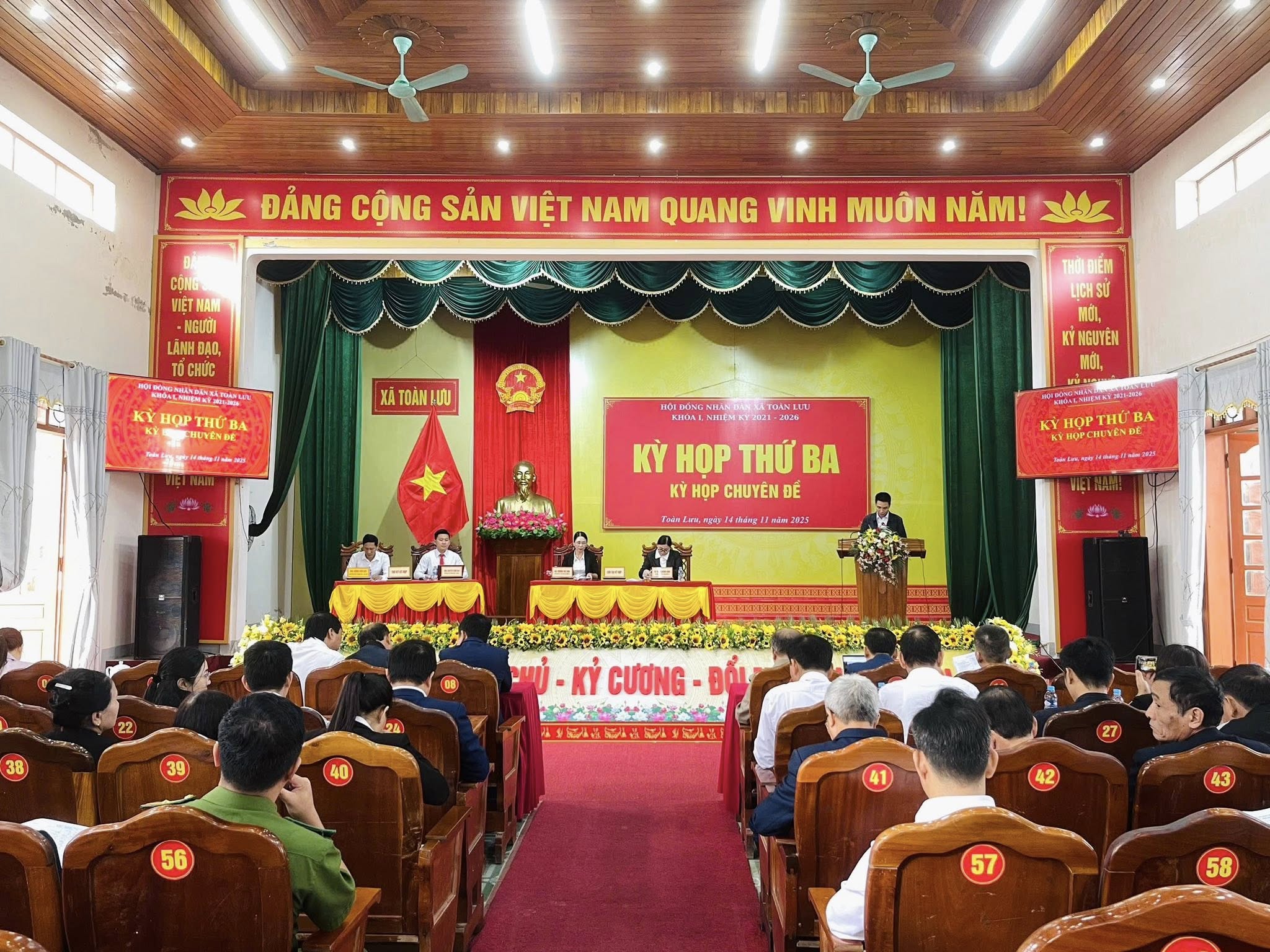 HĐND xã Toàn Lưu tổ chức Kỳ họp thứ 3 (chuyên đề) để xem xét, điều chỉnh Dự toán thu - chi ngân sách năm 2025