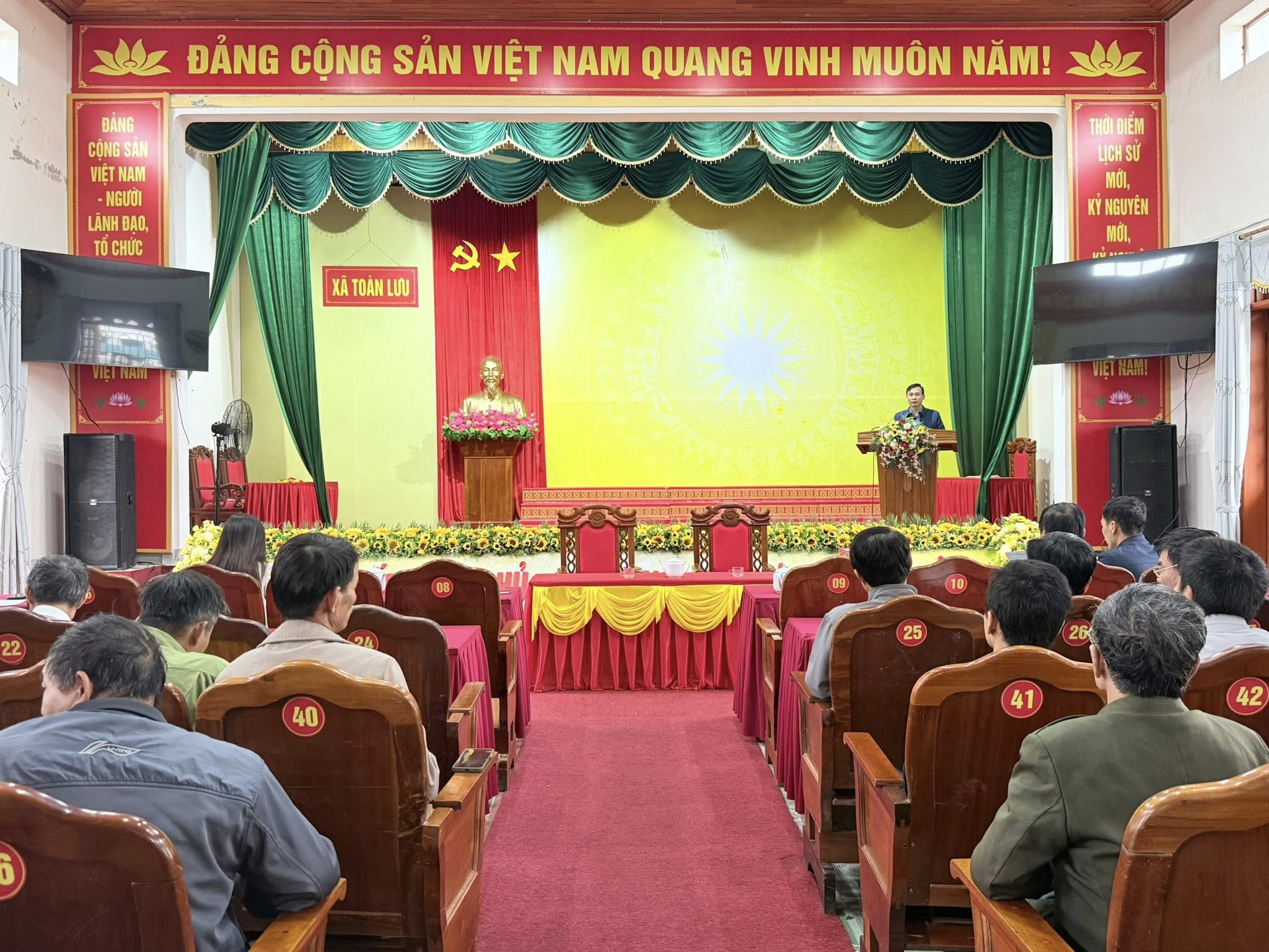 UBND xã Toàn Lưu triển khai nội dung Tổ chức Đại hội Thể dục thể thao lần thứ I năm 2025