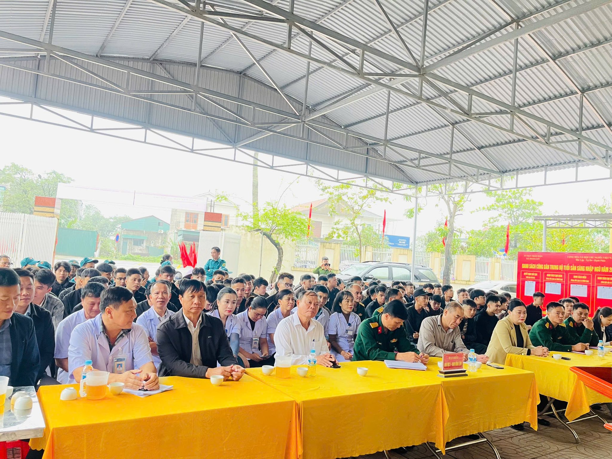 Xã Toàn Lưu Khai mạc sơ tuyển sức khỏe nghĩa vụ Quân sự và Công an nhân dân năm 2026