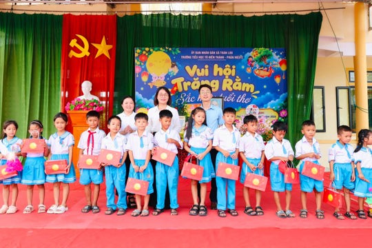 Mùa Trung Thu vui tươi, ý nghĩa tại trường Tiểu học Tô Hiến Thành 