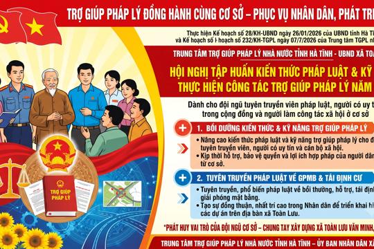 Toàn Lưu tập huấn kiến thức pháp luật và kỹ năng thực hiện công tác THPL 
