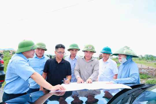 Ban chấp hành Đảng bộ xã Toàn Lưu góp ý vào Đồ án quy hoạch chung xã Toàn Lưu đến năm 2050 